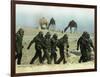 Saudu Arabia Army U.S. Marines Chemical Suits and Masks Warfare-Diether Endlicher-Framed Photographic Print