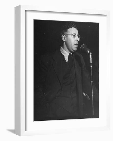 Saul Alinsky-Myron Davis-Framed Photographic Print