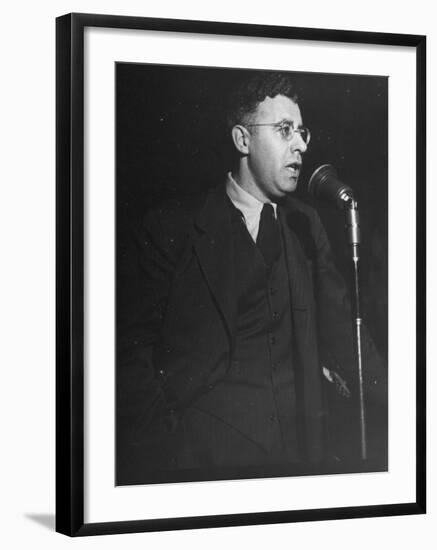 Saul Alinsky-Myron Davis-Framed Photographic Print