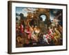 Saul and the Witch of Endor, 1526-Jacob Cornelisz van Oostsanen-Framed Giclee Print