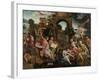 Saul and the Witch of Endor, 1526-Jacob Cornelisz van Oostsanen-Framed Giclee Print