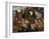 Saul and the Witch of Endor, 1526-Jacob Cornelisz van Oostsanen-Framed Giclee Print