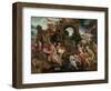 Saul and the Witch of Endor, 1526-Jacob Cornelisz van Oostsanen-Framed Premium Giclee Print