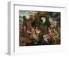 Saul and the Witch of Endor, 1526-Jacob Cornelisz van Oostsanen-Framed Premium Giclee Print