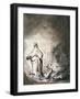 Saul and the Witch of Endor-Ferdinand Bol-Framed Giclee Print