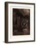 Saul and the Witch of Endor-Gustave Dore-Framed Giclee Print