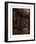 Saul and the Witch of Endor-Gustave Dore-Framed Giclee Print