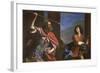 Saul Attacking David-null-Framed Giclee Print