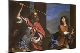 Saul Attacking David-null-Mounted Giclee Print