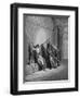 Saul attempts to kill David-Gustave Dore-Framed Giclee Print