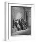 Saul attempts to kill David-Gustave Dore-Framed Giclee Print