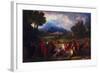 Saul before Samuel and the Prophets, 1812-Benjamin West-Framed Giclee Print