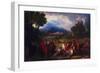 Saul before Samuel and the Prophets, 1812-Benjamin West-Framed Giclee Print