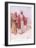 Saul Is Struck Blind on the Road to Damascus-Arthur A. Dixon-Framed Giclee Print