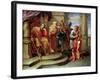 Saul Listening to David Playing the Harp-Erasmus Quellinus-Framed Giclee Print