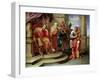 Saul Listening to David Playing the Harp-Erasmus Quellinus-Framed Giclee Print