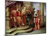 Saul Listening to David Playing the Harp-Erasmus Quellinus-Mounted Giclee Print