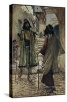 Saul Meeteth with Samuel-James Tissot-Stretched Canvas