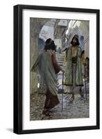 Saul meets Samuel by J James Tissot - Bible-James Jacques Joseph Tissot-Framed Giclee Print
