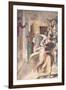 Saul's Daughter Michal Watching David Dance Before the Ark-Francesco Salviati-Framed Giclee Print