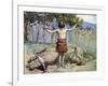 Saul sacrifices the oxen by J James Tissot - Bible-James Jacques Joseph Tissot-Framed Giclee Print