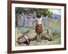 Saul sacrifices the oxen by J James Tissot - Bible-James Jacques Joseph Tissot-Framed Giclee Print