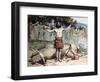 Saul Sacrifices the Oxen-James Tissot-Framed Giclee Print