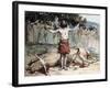 Saul Sacrifices the Oxen-James Tissot-Framed Giclee Print