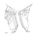 Sketchbook by Saul Steinberg - New Yorker Cartoon-Saul Steinberg-Premium Giclee Print