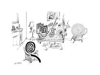 Sketchbook by Saul Steinberg - New Yorker Cartoon-Saul Steinberg-Premium Giclee Print