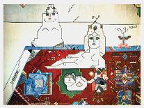 Persian Rug-Saul Steinberg-Art Print