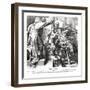 Saul tries to kill David, 1 Samuel-Julius Schnorr von Carolsfeld-Framed Giclee Print