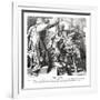 Saul tries to kill David, 1 Samuel-Julius Schnorr von Carolsfeld-Framed Giclee Print