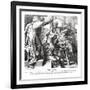 Saul tries to kill David, 1 Samuel-Julius Schnorr von Carolsfeld-Framed Giclee Print