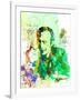 Saul Watercolor-Anna Malkin-Framed Art Print