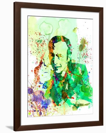 Saul Watercolor-Anna Malkin-Framed Art Print