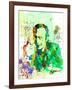 Saul Watercolor-Anna Malkin-Framed Art Print