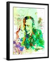 Saul Watercolor-Anna Malkin-Framed Art Print