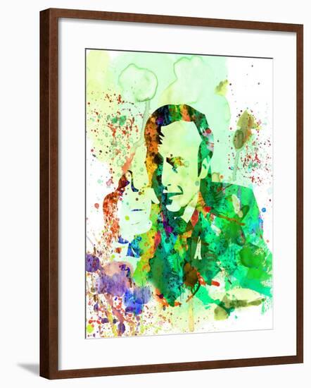 Saul Watercolor-Anna Malkin-Framed Art Print