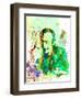 Saul Watercolor-Anna Malkin-Framed Art Print