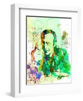 Saul Watercolor-Anna Malkin-Framed Art Print