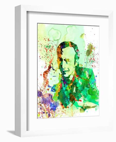 Saul Watercolor-Anna Malkin-Framed Art Print