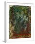 Saule pleureur, Giverny (Weeping willow, Giverny) Painted in Monet's garden at Giverny.-Claude Monet-Framed Giclee Print