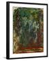 Saule pleureur, Giverny (Weeping willow, Giverny) Painted in Monet's garden at Giverny.-Claude Monet-Framed Giclee Print