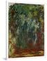 Saule pleureur, Giverny (Weeping willow, Giverny) Painted in Monet's garden at Giverny.-Claude Monet-Framed Giclee Print