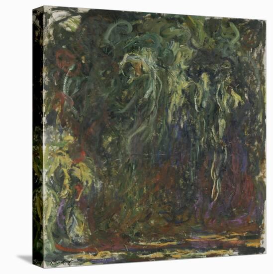 Saule pleureur-Claude Monet-Stretched Canvas