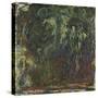 Saule pleureur-Claude Monet-Stretched Canvas