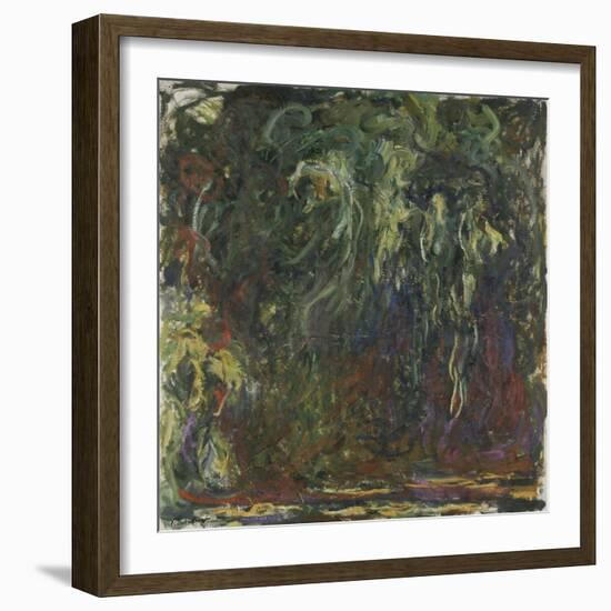 Saule pleureur-Claude Monet-Framed Giclee Print