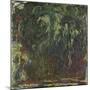 Saule pleureur-Claude Monet-Mounted Giclee Print