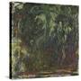 Saule pleureur-Claude Monet-Stretched Canvas